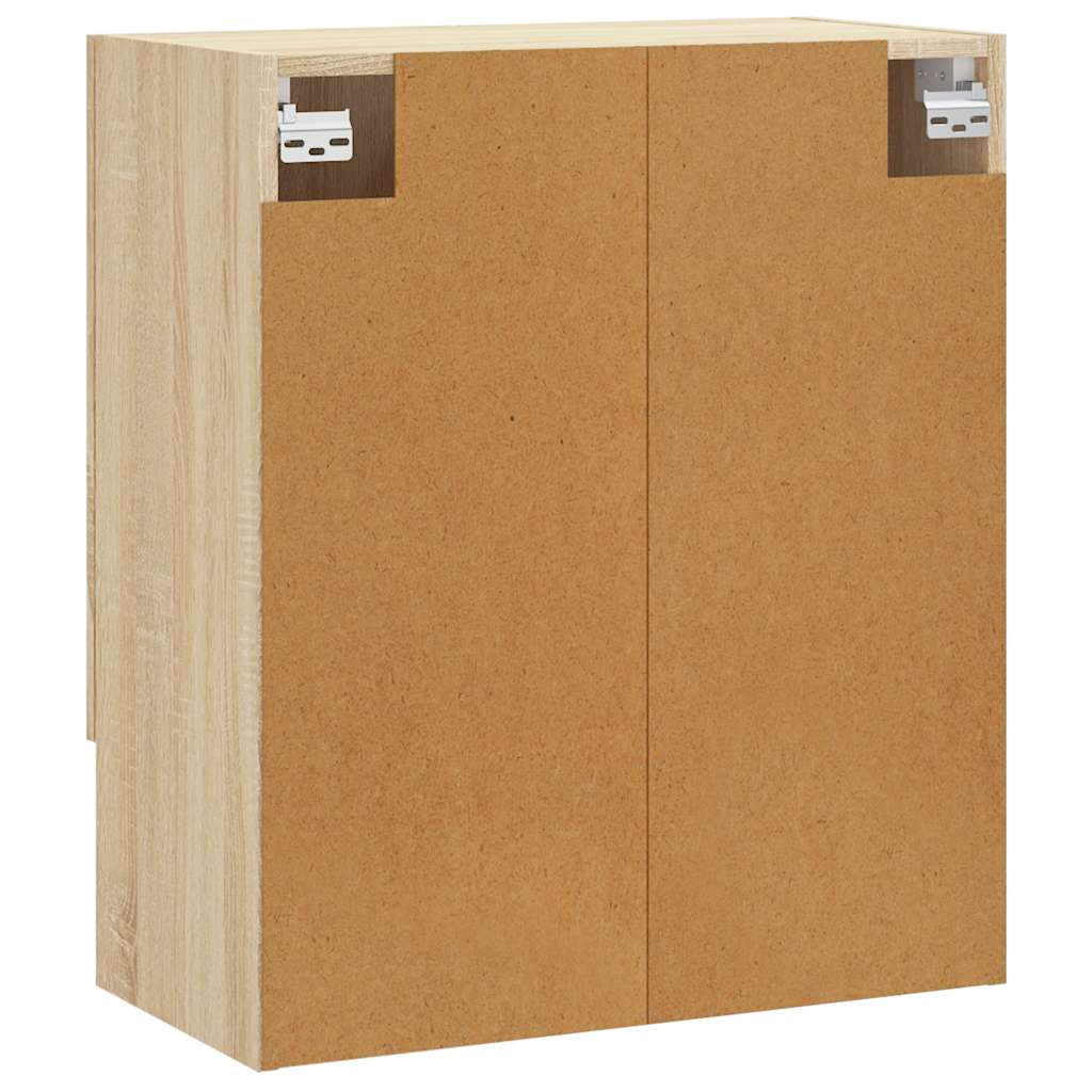 Armoire murale chêne sonoma 60x31x70 cm bois d'ingénierie - XIOS
