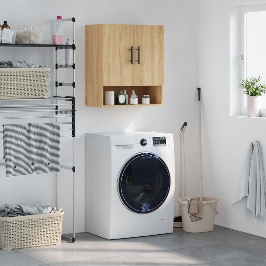 Armoire murale chêne sonoma 60x31x70 cm bois d'ingénierie - XIOS