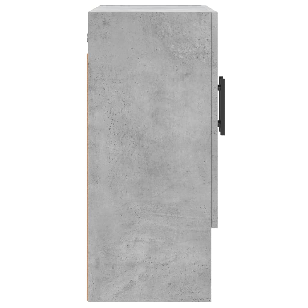 Armoire murale gris béton 60x31x70 cm bois d'ingénierie - XIOS