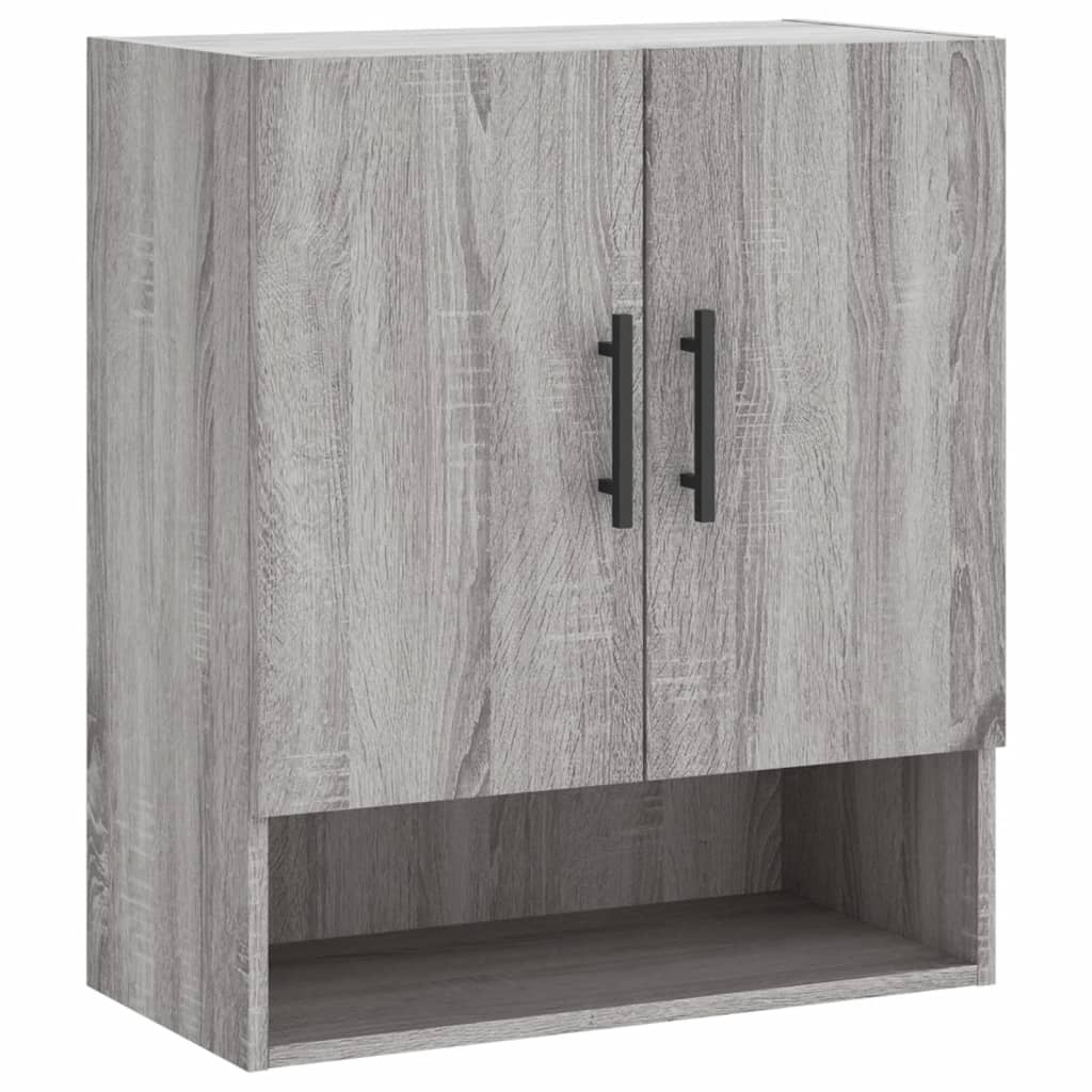 Armoire murale sonoma gris 60x31x70 cm bois d'ingénierie - XIOS