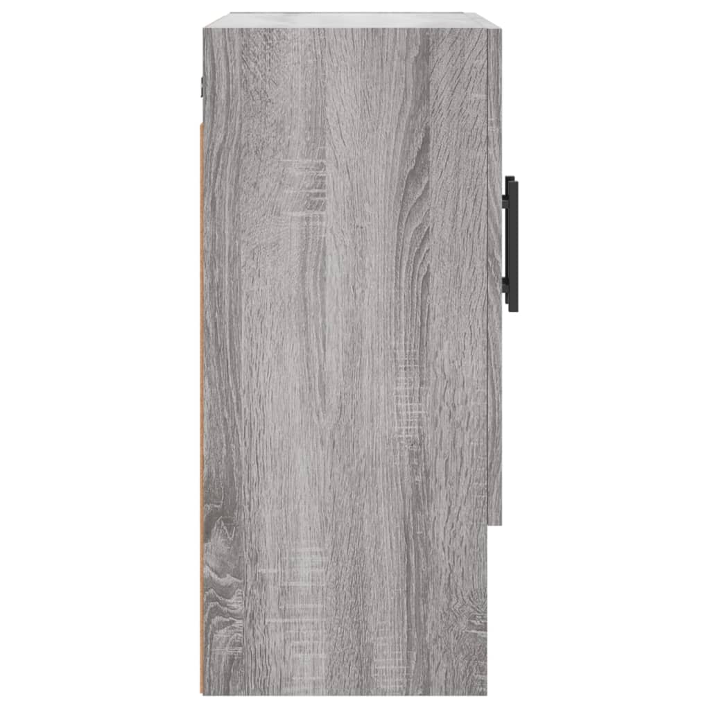 Armoire murale sonoma gris 60x31x70 cm bois d'ingénierie - XIOS