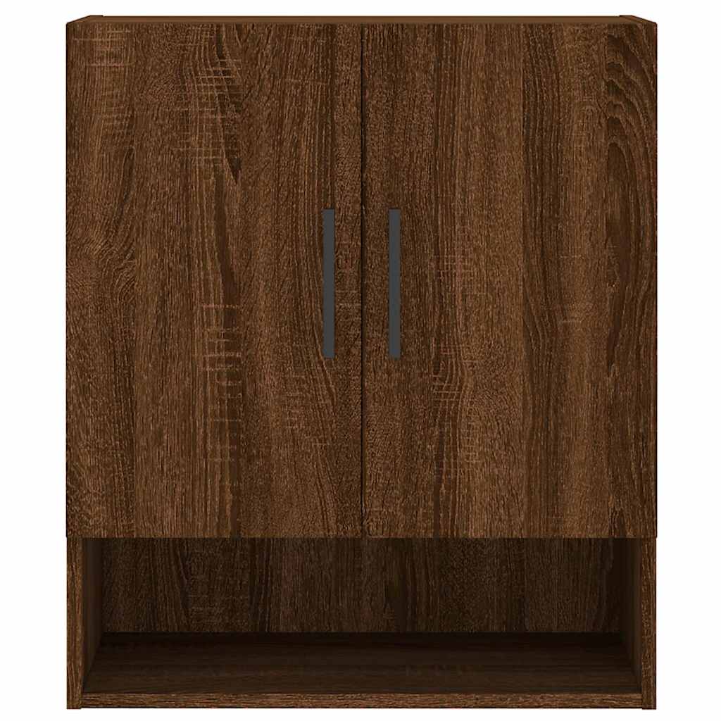 Armoire murale chêne marron 60x31x70 cm bois d'ingénierie - XIOS