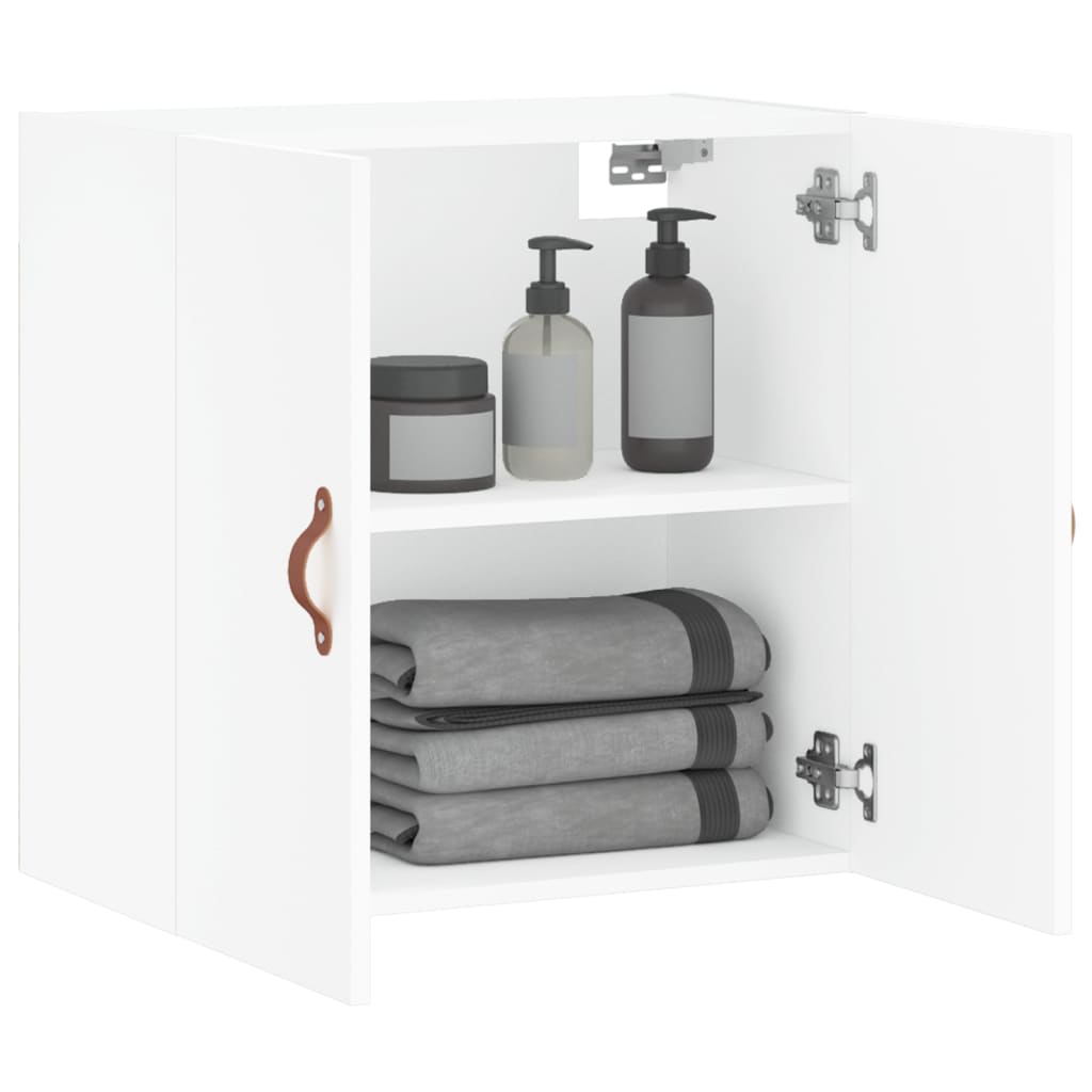 Armoire murale blanc 60x31x60 cm bois d'ingénierie - XIOS
