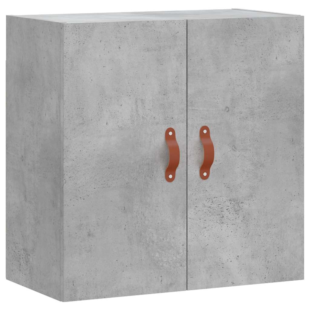 Armoire murale gris béton 60x31x60 cm bois d'ingénierie - XIOS
