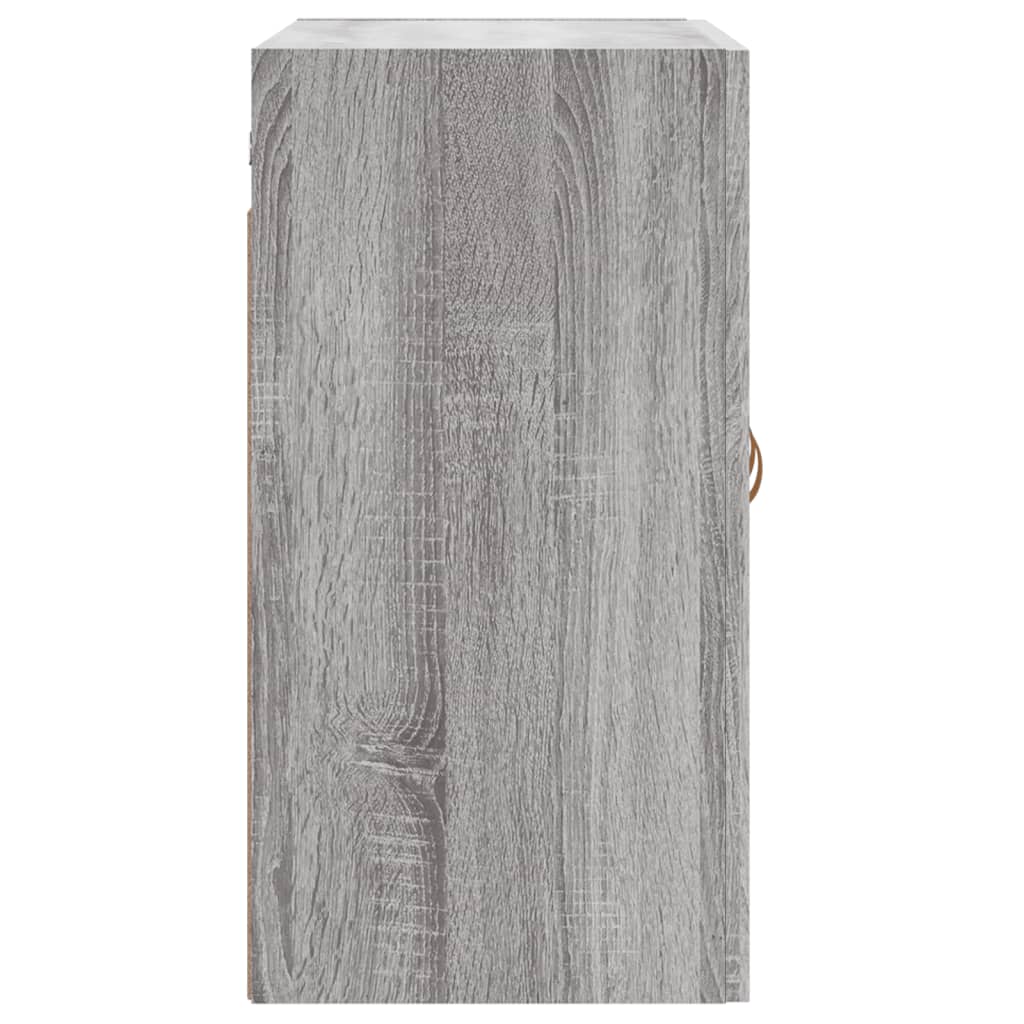Armoire murale sonoma gris 60x31x60 cm bois d'ingénierie - XIOS