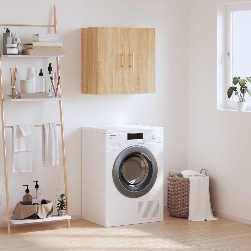 Armoire murale chêne sonoma 60x31x60 cm bois d'ingénierie - XIOS