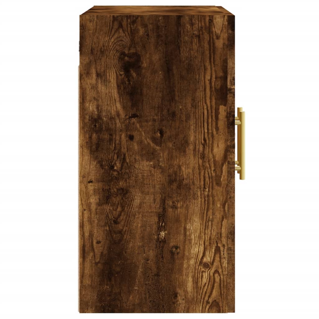 Armoire murale chêne fumé 60x31x60 cm bois d'ingénierie - XIOS