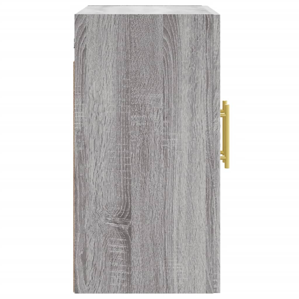 Armoire murale sonoma gris 60x31x60 cm bois d'ingénierie - XIOS