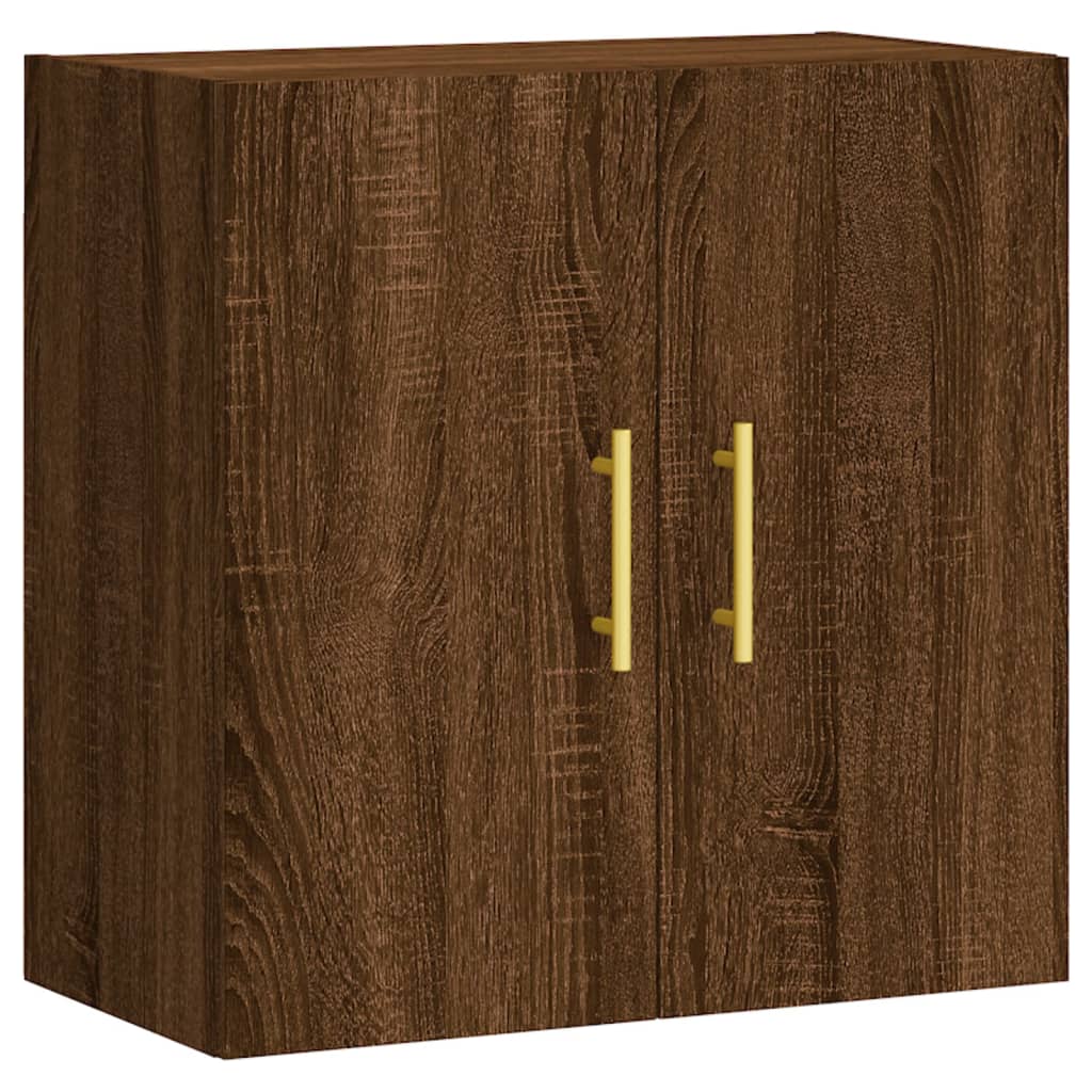 Armoire murale chêne marron 60x31x60 cm bois d'ingénierie - XIOS