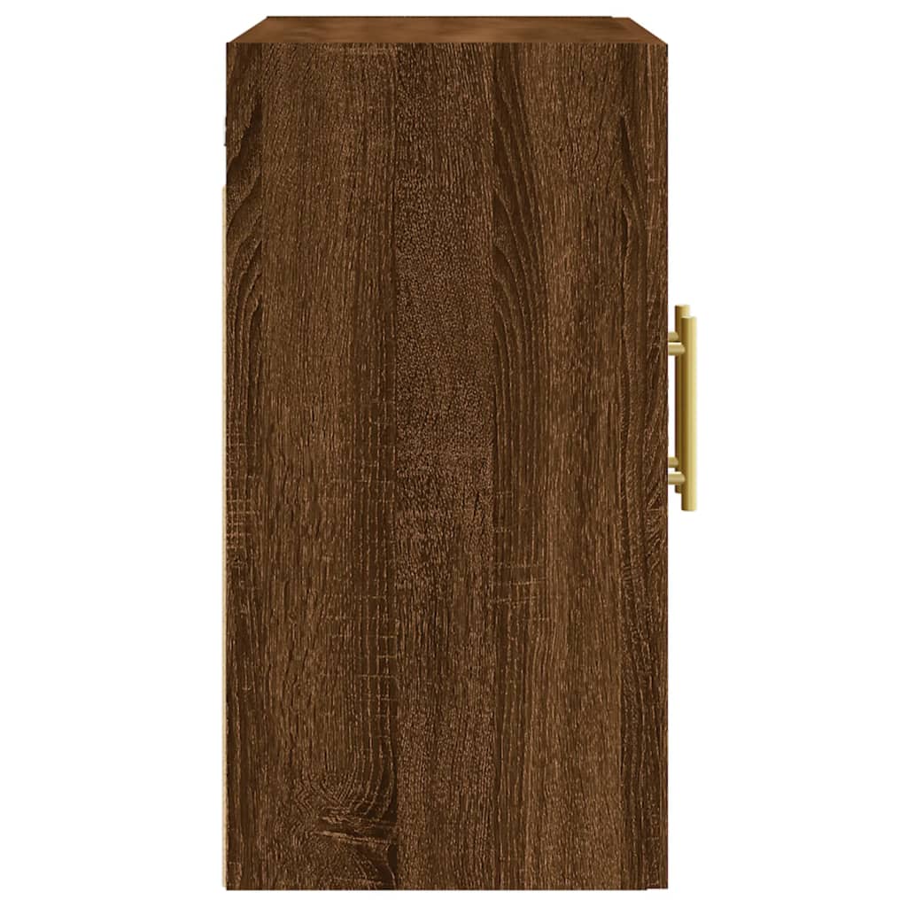 Armoire murale chêne marron 60x31x60 cm bois d'ingénierie - XIOS