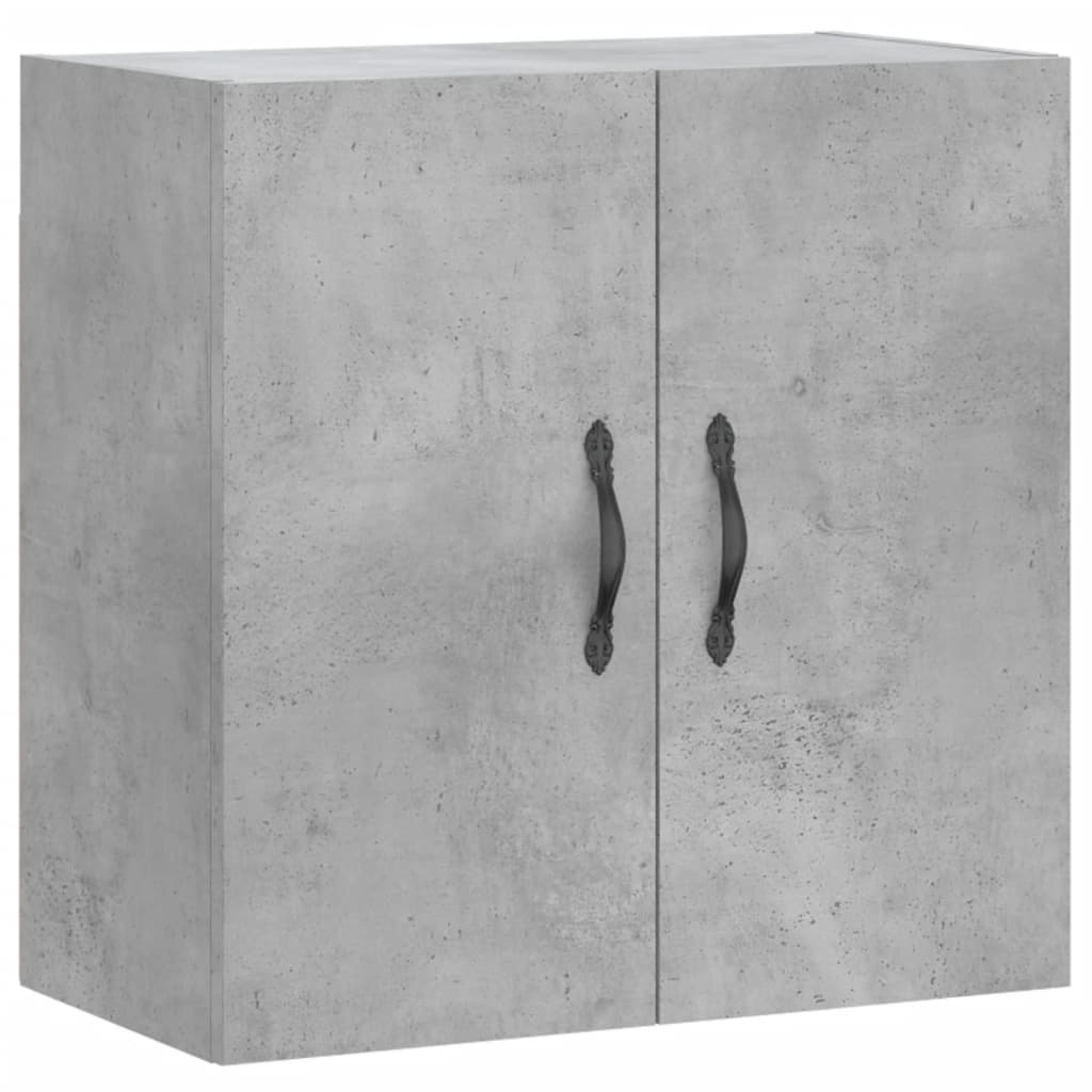 Armoire murale gris béton 60x31x60 cm bois d'ingénierie - XIOS