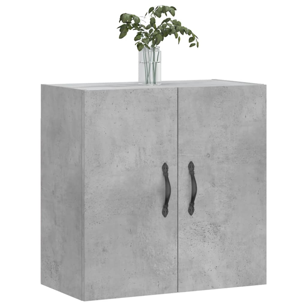 Armoire murale gris béton 60x31x60 cm bois d'ingénierie - XIOS