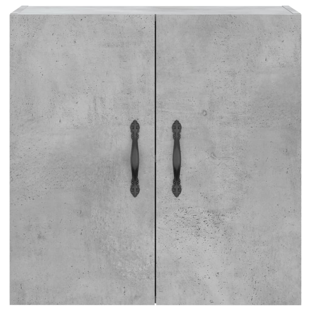 Armoire murale gris béton 60x31x60 cm bois d'ingénierie - XIOS