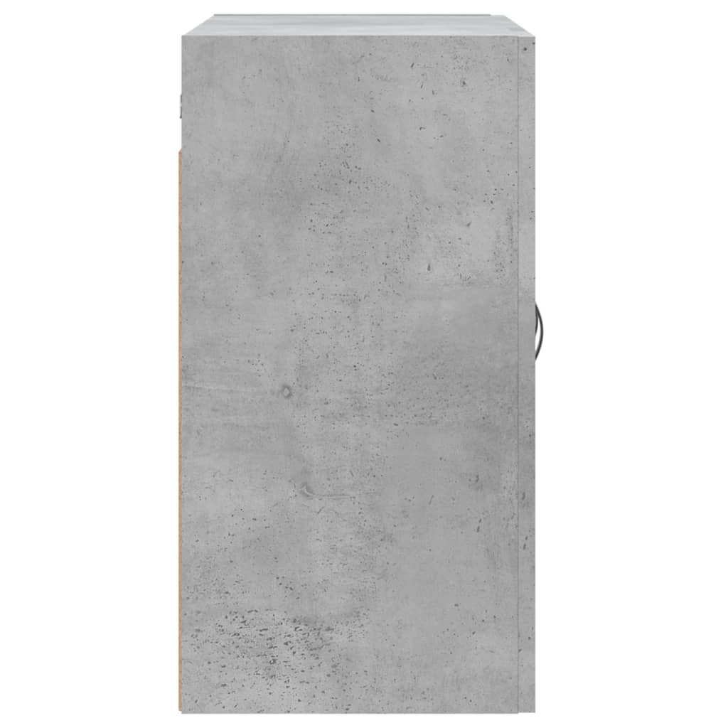 Armoire murale gris béton 60x31x60 cm bois d'ingénierie - XIOS