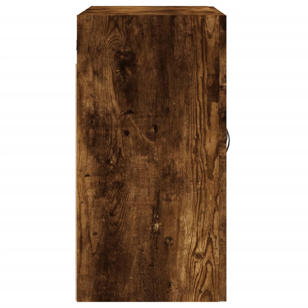 Armoire murale chêne fumé 60x31x60 cm bois d'ingénierie - XIOS