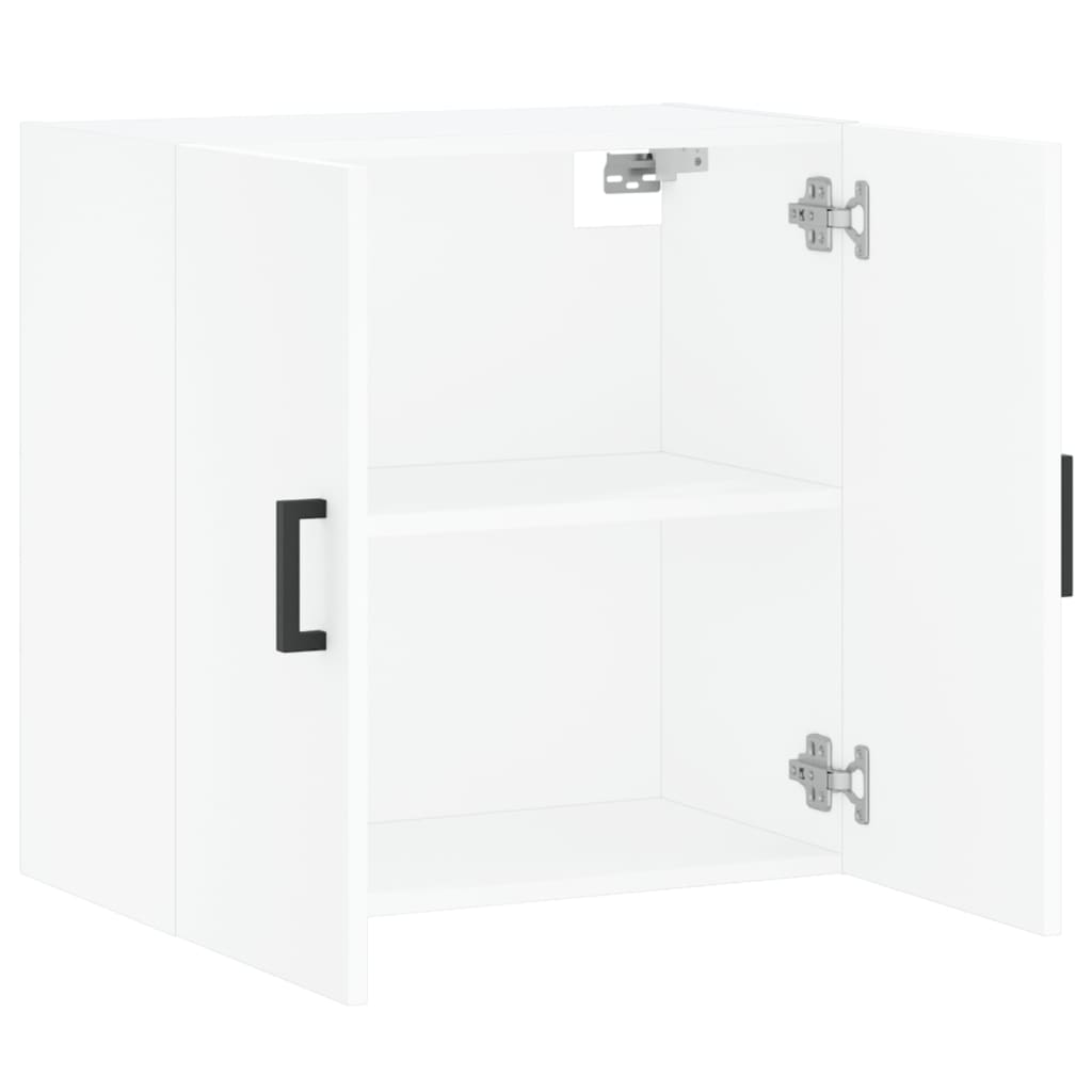 Armoire murale blanc 60x31x60 cm bois d'ingénierie - XIOS