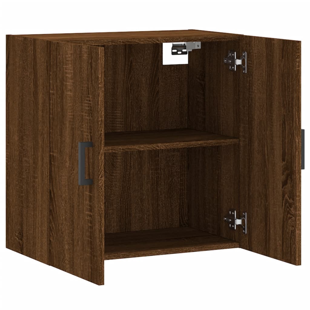 Armoire murale chêne marron 60x31x60 cm bois d'ingénierie - XIOS