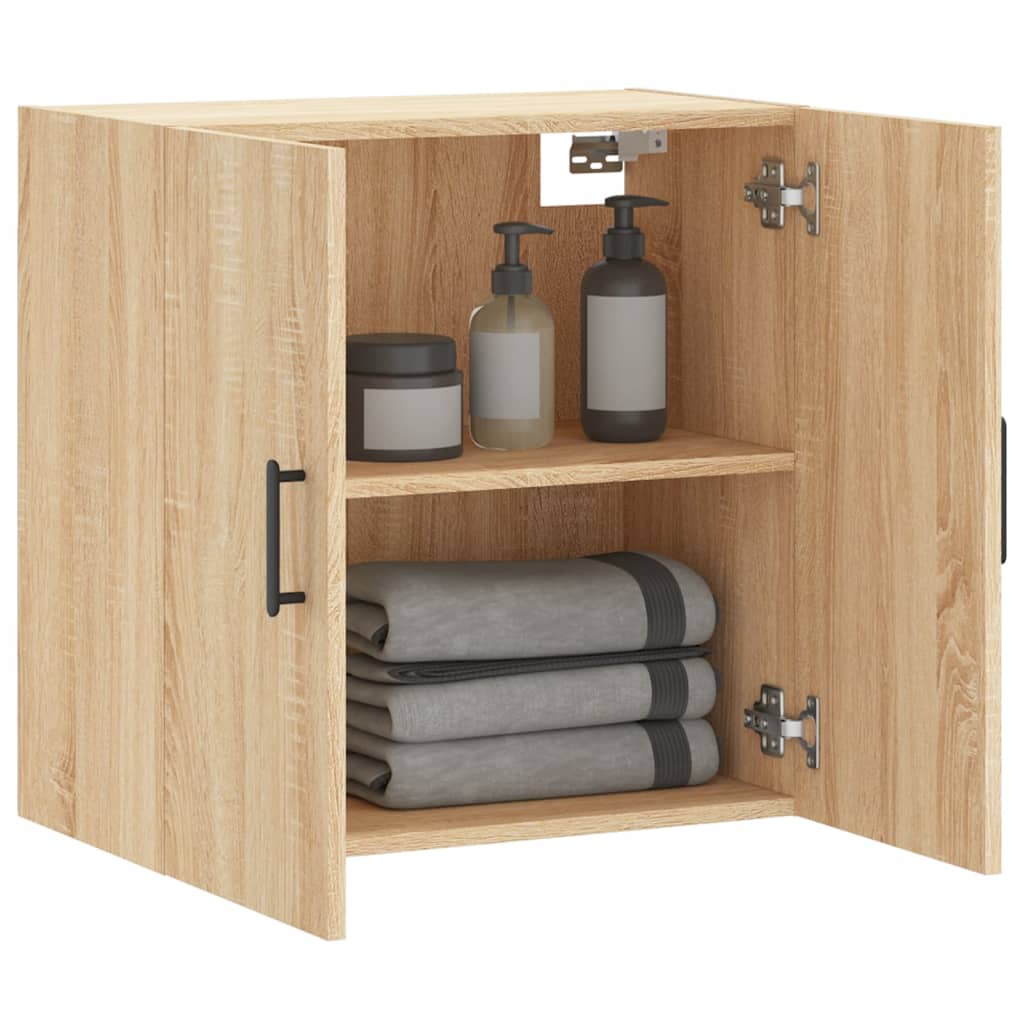 Armoire murale chêne sonoma 60x31x60 cm bois d'ingénierie - XIOS