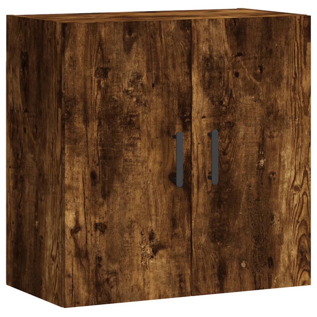 Armoire murale chêne fumé 60x31x60 cm bois d'ingénierie - XIOS