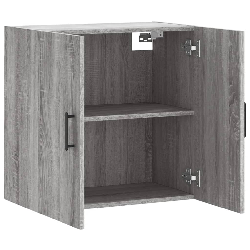 Armoire murale sonoma gris 60x31x60 cm bois d'ingénierie - XIOS