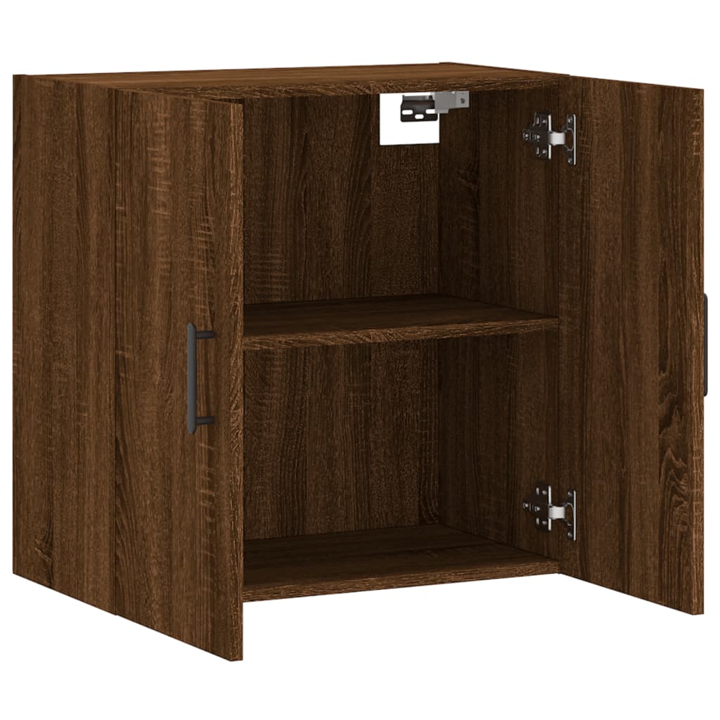 Armoire murale chêne marron 60x31x60 cm bois d'ingénierie - XIOS