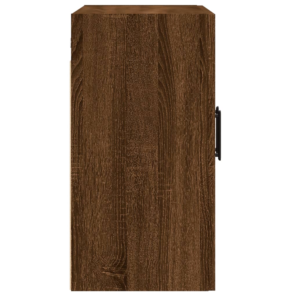Armoire murale chêne marron 60x31x60 cm bois d'ingénierie - XIOS