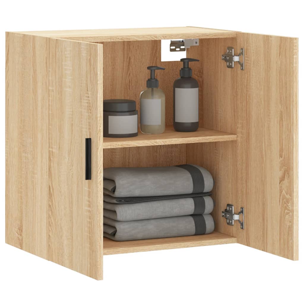 Armoire murale chêne sonoma 60x31x60 cm bois d'ingénierie - XIOS