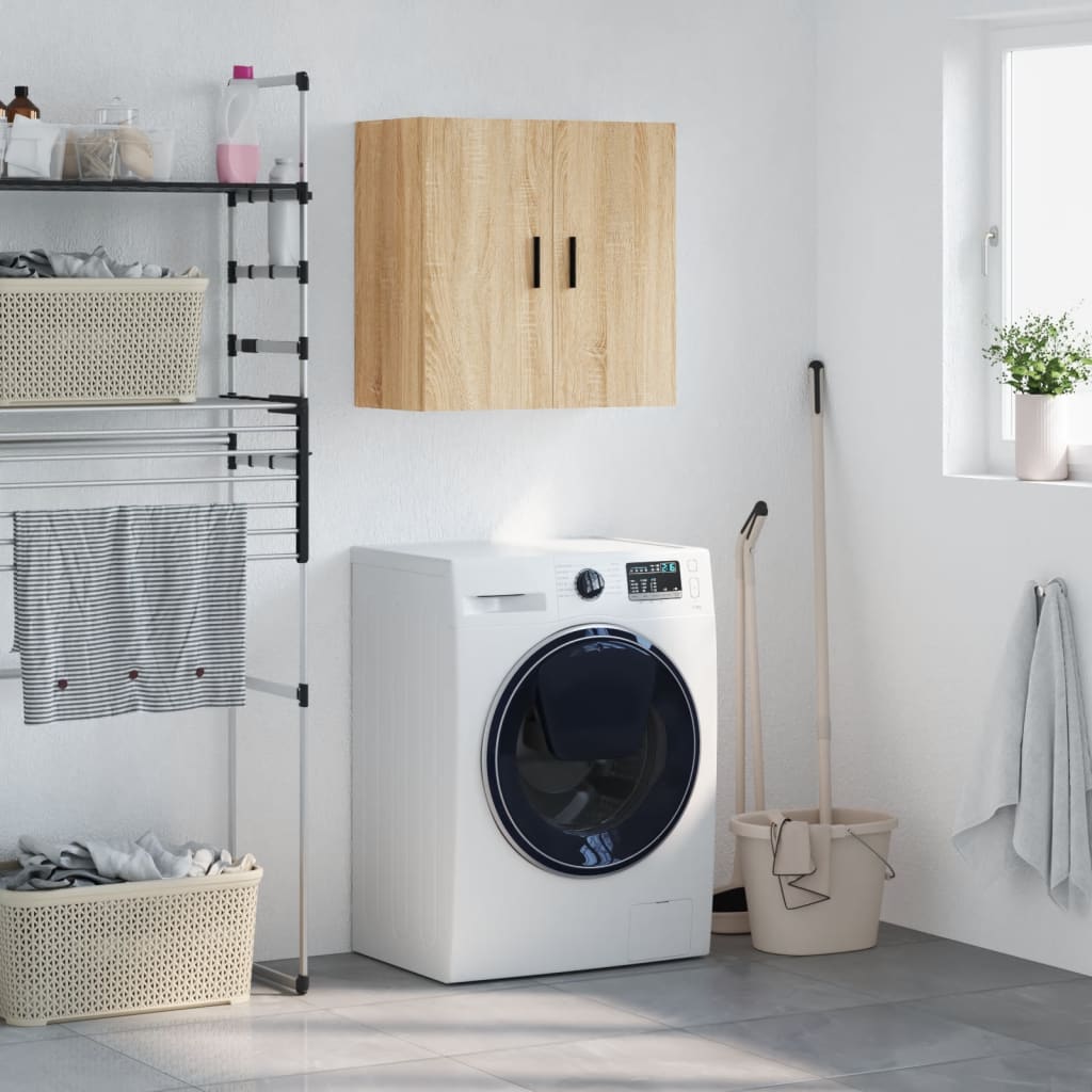 Armoire murale chêne sonoma 60x31x60 cm bois d'ingénierie - XIOS