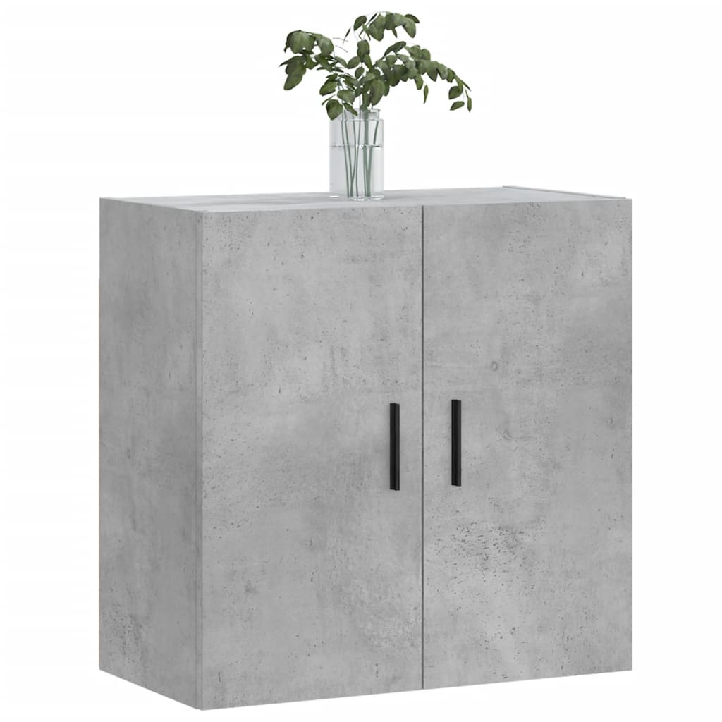 Armoire murale gris béton 60x31x60 cm bois d'ingénierie - XIOS