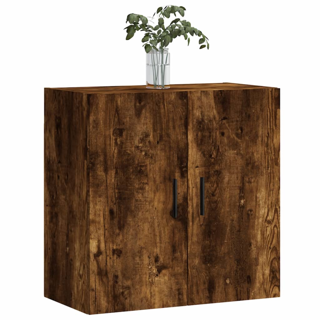 Armoire murale chêne fumé 60x31x60 cm bois d'ingénierie - XIOS