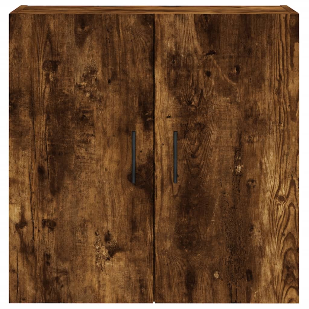 Armoire murale chêne fumé 60x31x60 cm bois d'ingénierie - XIOS