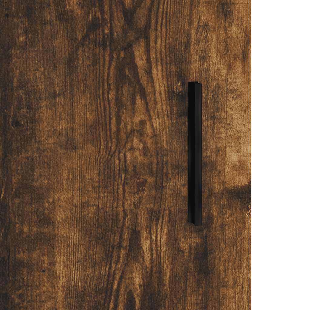 Armoire murale chêne fumé 60x31x60 cm bois d'ingénierie - XIOS