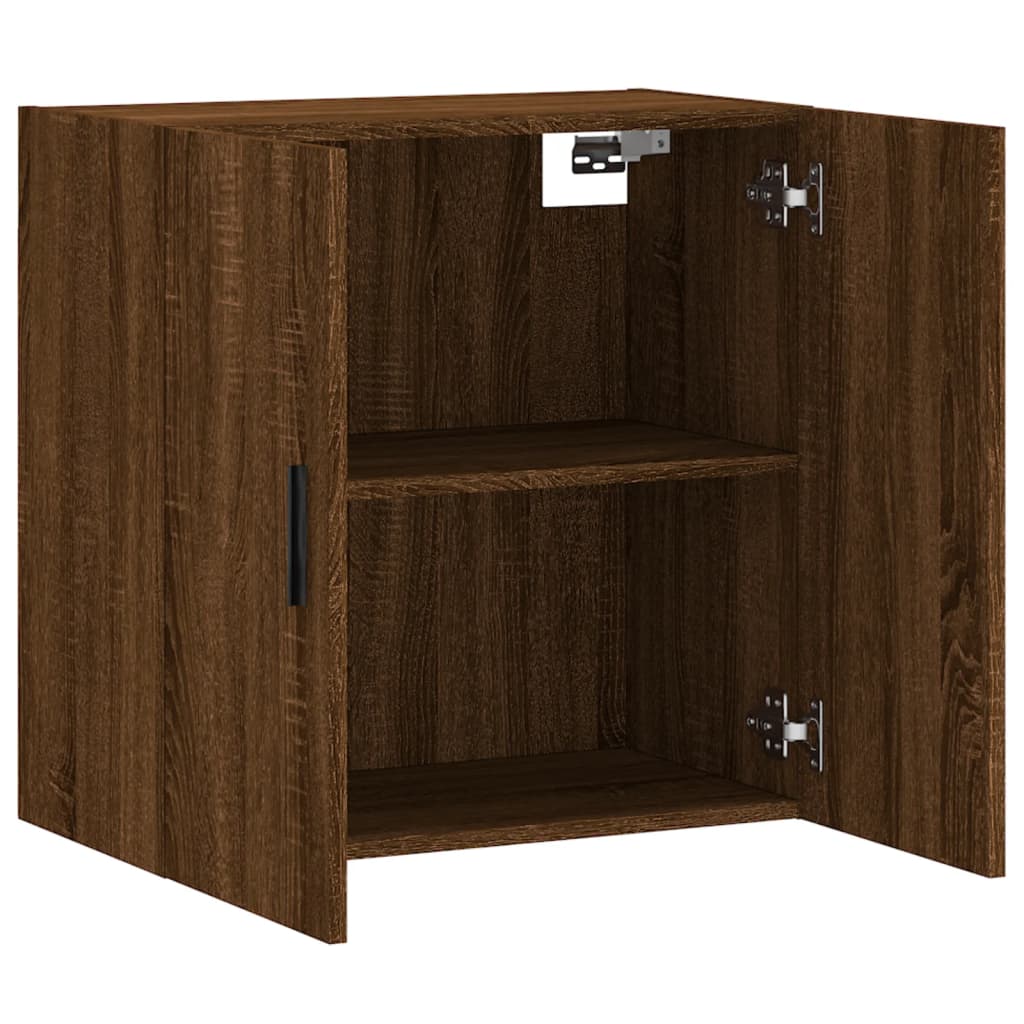 Armoire murale chêne marron 60x31x60 cm bois d'ingénierie - XIOS