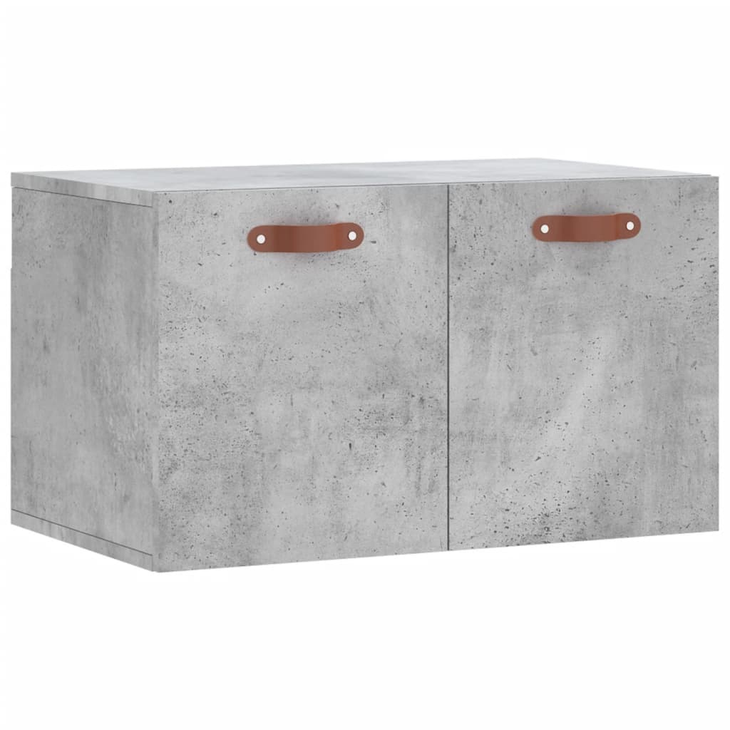 Armoire murale Gris béton 60x36,5x35 cm Bois d'ingénierie - XIOS