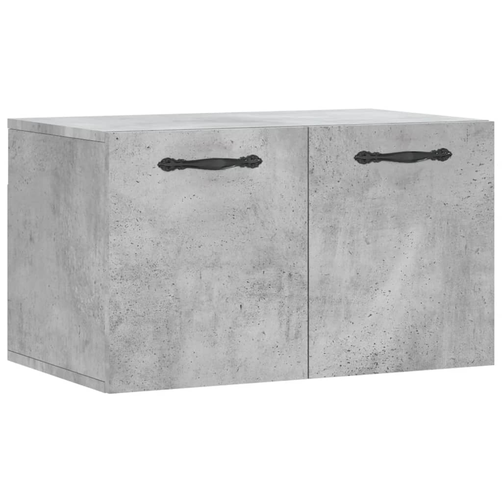 Armoire murale Gris béton 60x36,5x35 cm Bois d'ingénierie - XIOS