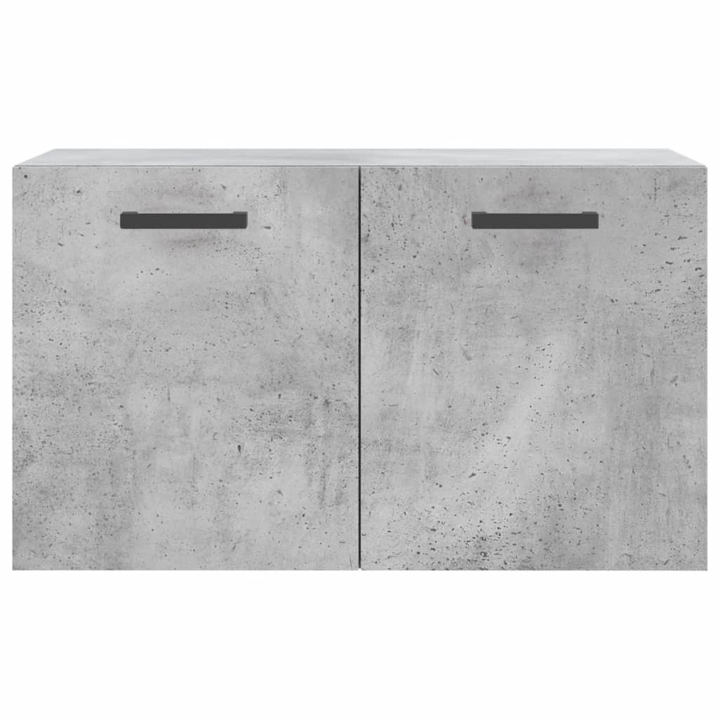 Armoire murale Gris béton 60x36,5x35 cm Bois d'ingénierie - XIOS