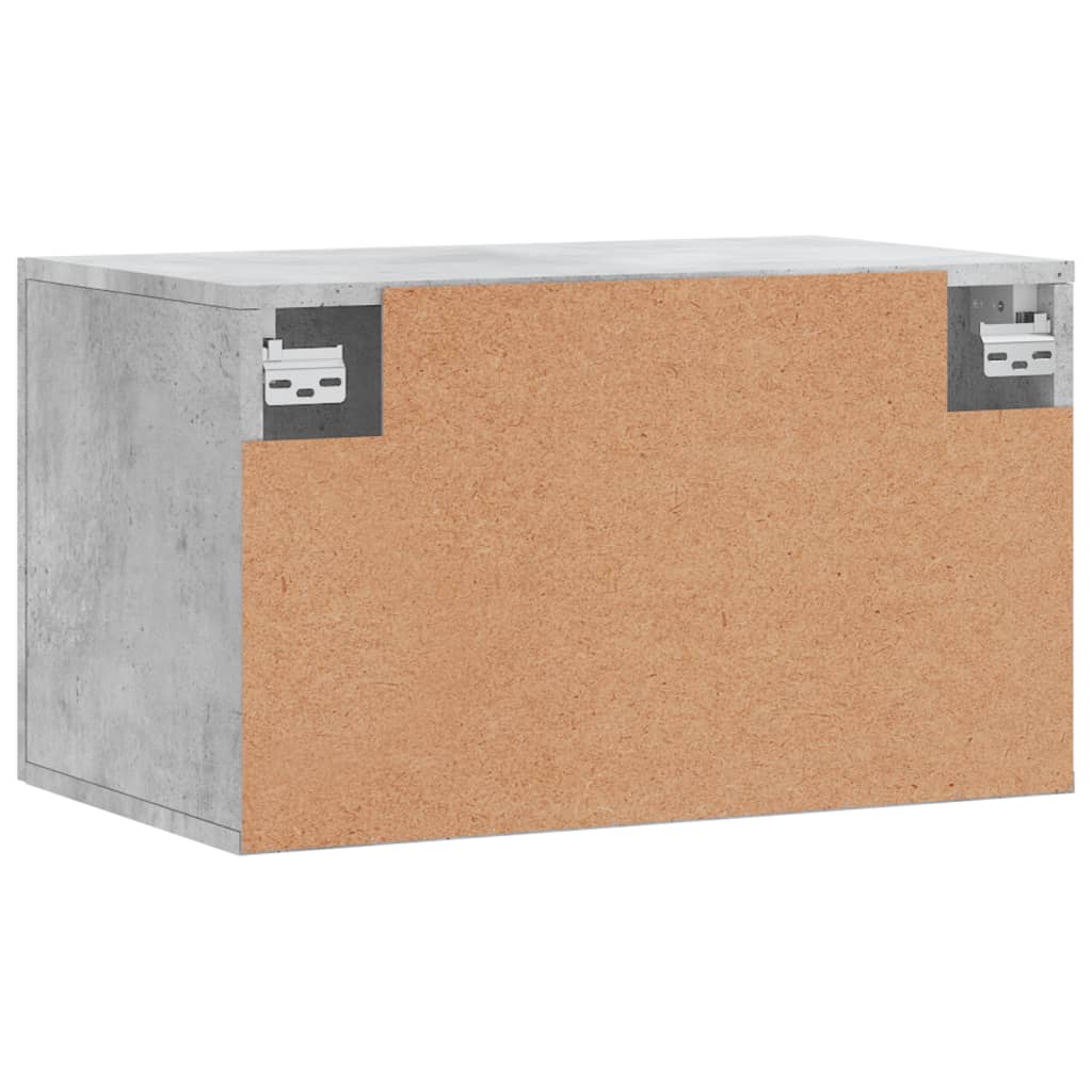Armoire murale Gris béton 60x36,5x35 cm Bois d'ingénierie - XIOS
