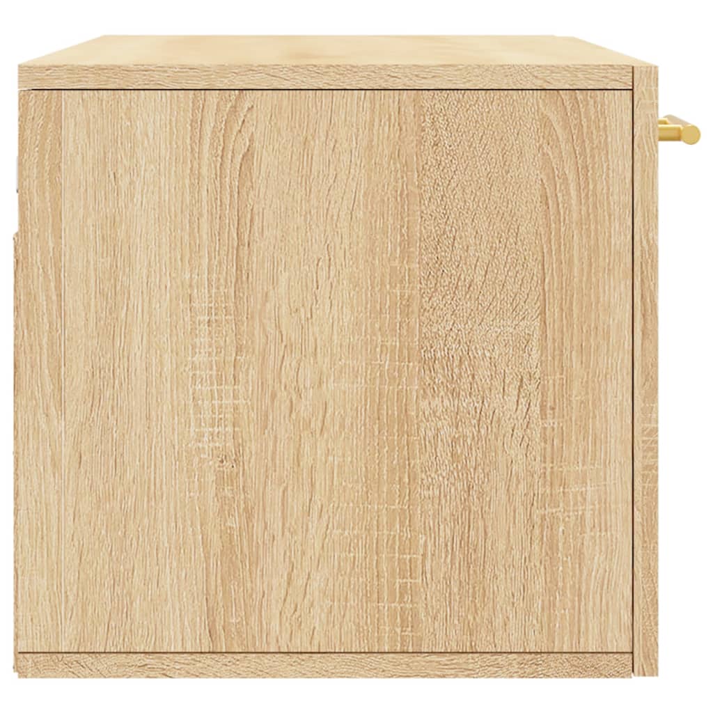 Armoire murale chêne sonoma 80x36,5x35 cm bois d'ingénierie - XIOS