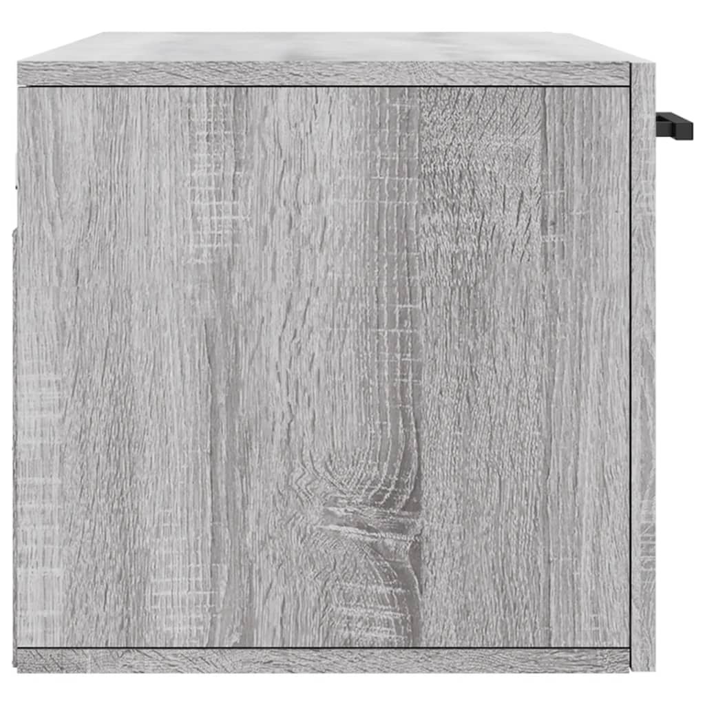 Armoire murale sonoma gris 80x36,5x35 cm bois d'ingénierie - XIOS