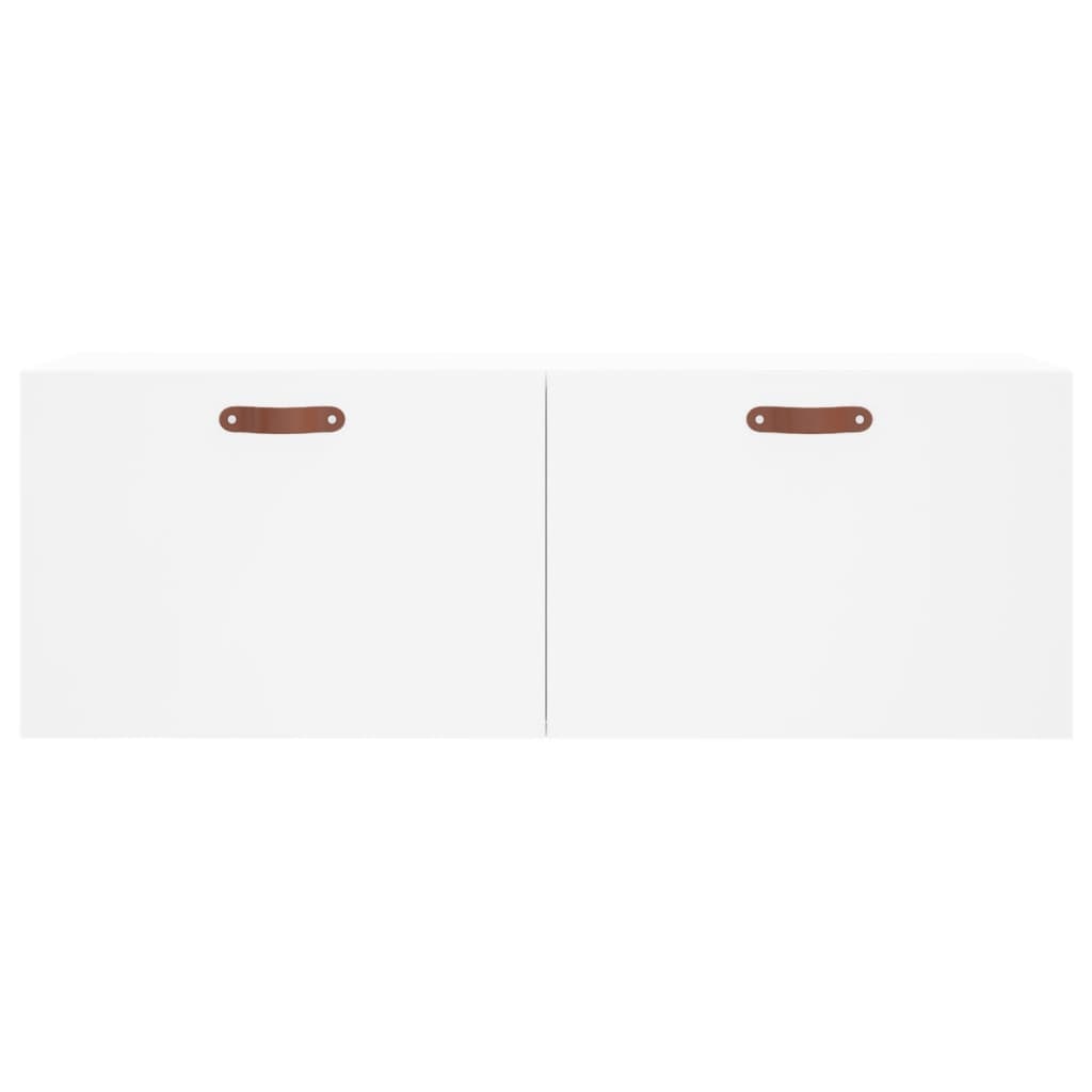 Armoire murale blanc 100x36,5x35 cm bois d'ingénierie
