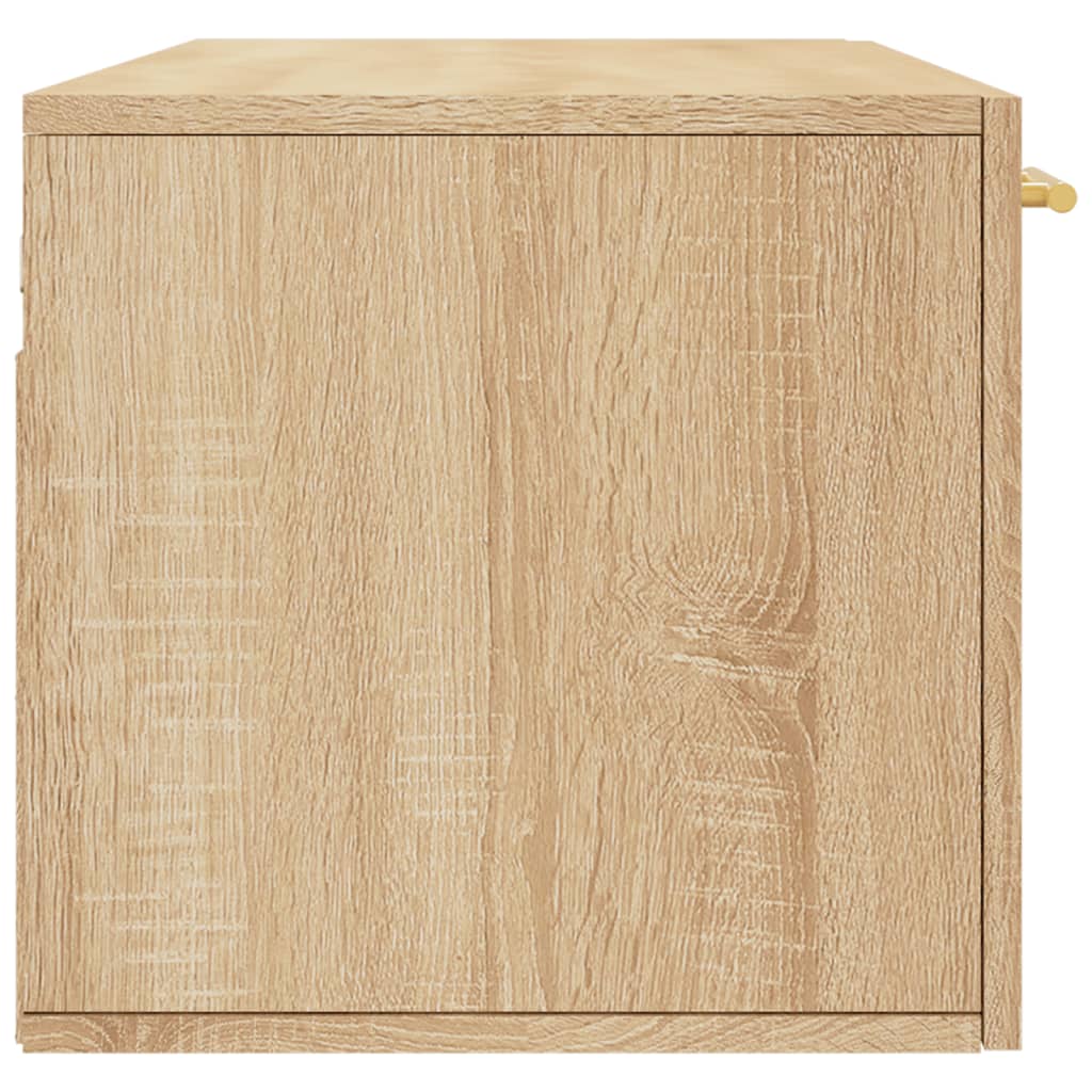 Armoire murale chêne sonoma 100x36,5x35 cm bois d'ingénierie - XIOS