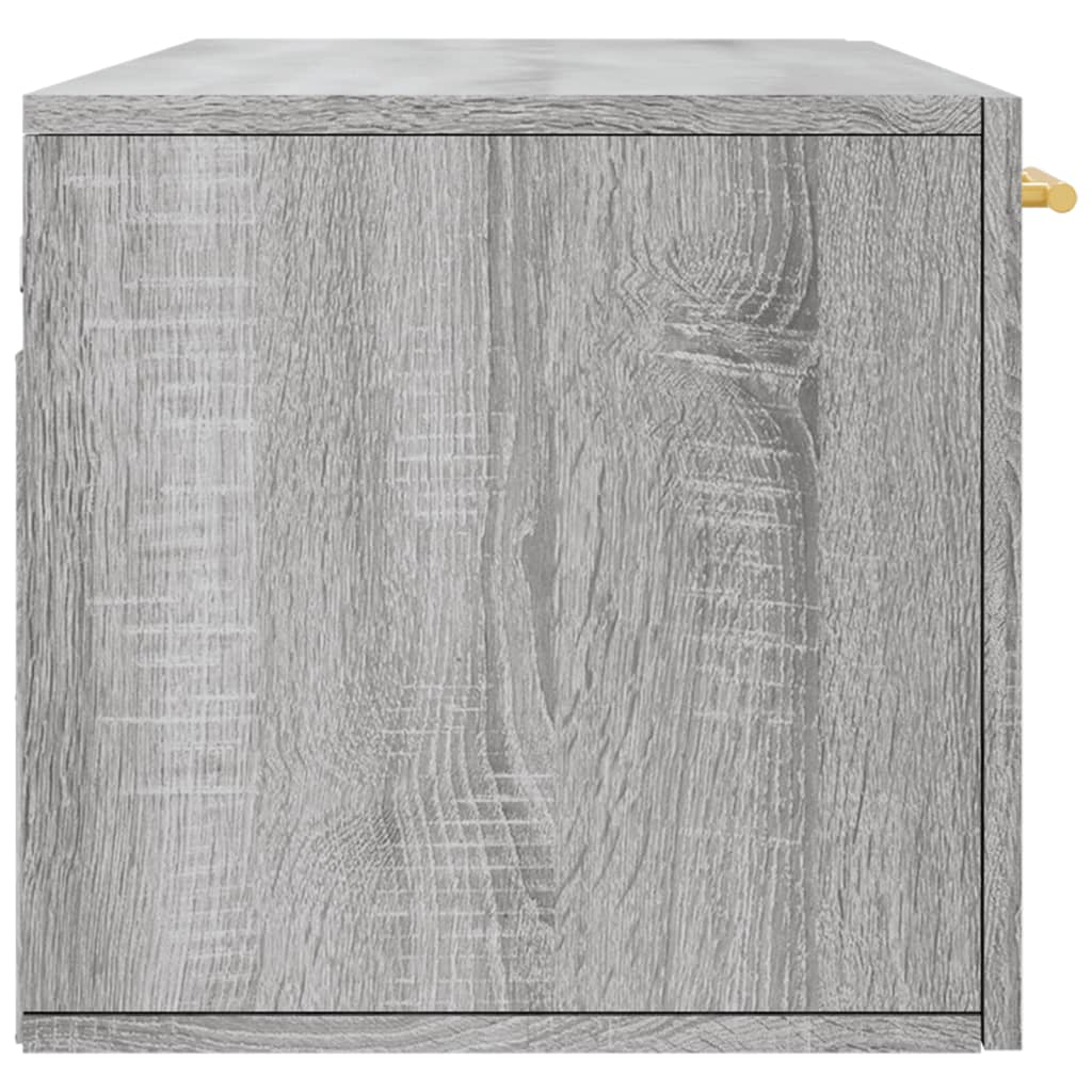 Armoire murale sonoma gris 100x36,5x35 cm bois d'ingénierie - XIOS