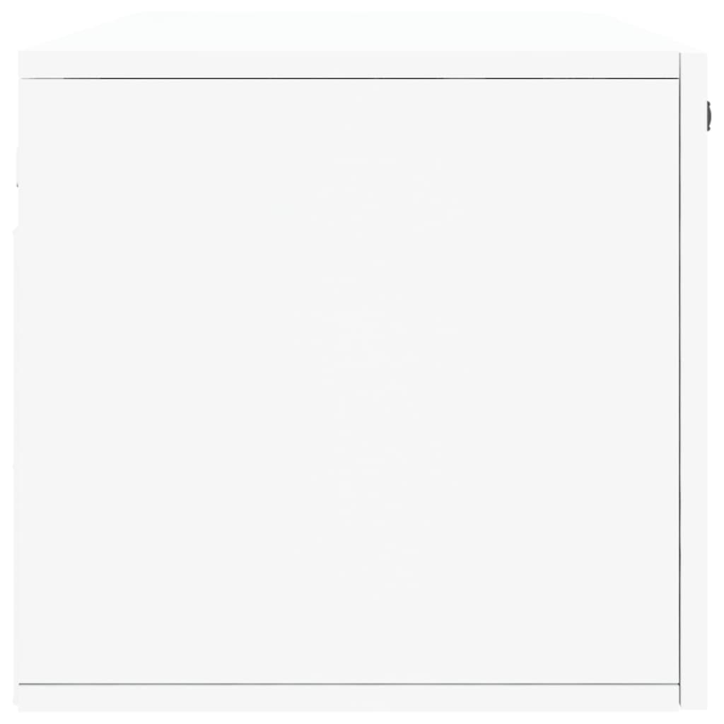 Armoire murale blanc 100x36,5x35 cm bois d'ingénierie - XIOS