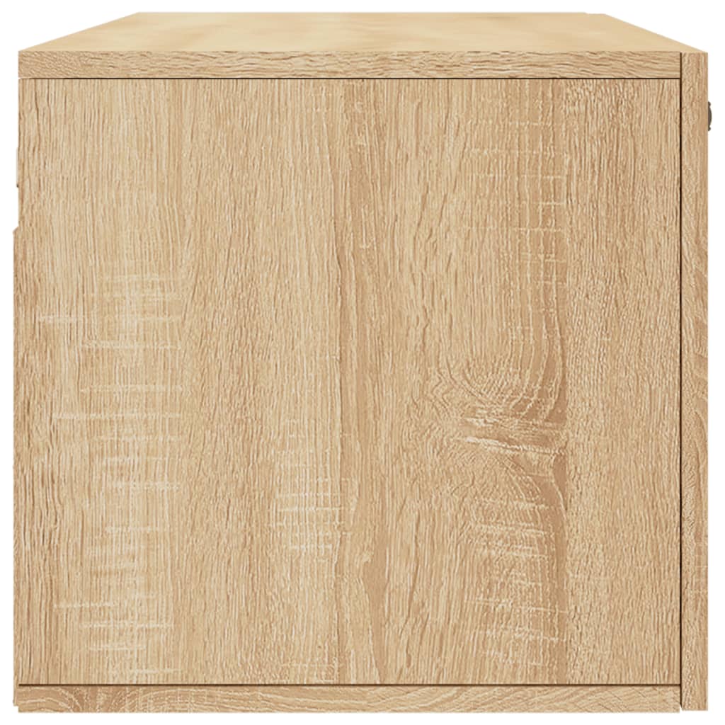 Armoire murale chêne sonoma 100x36,5x35 cm bois d'ingénierie - XIOS