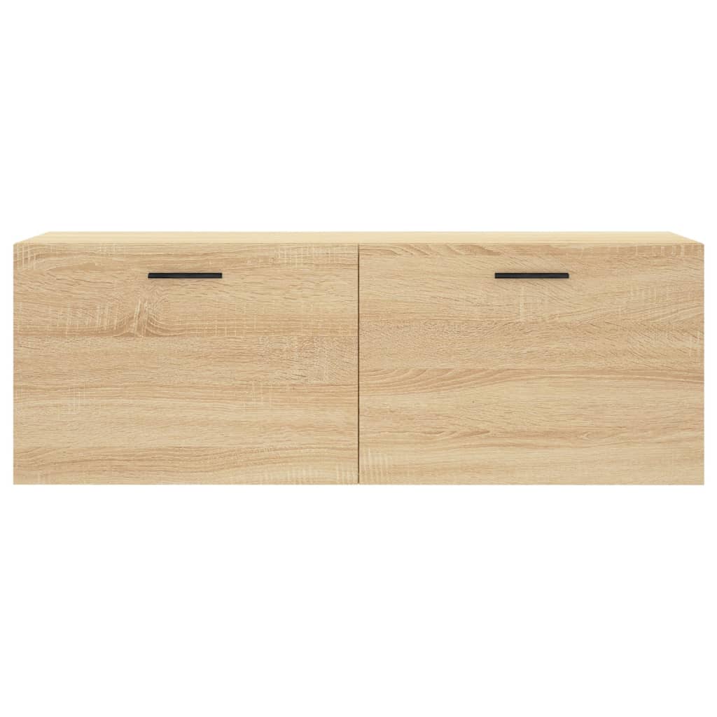 Armoire murale chêne sonoma 100x36,5x35 cm bois d'ingénierie - XIOS