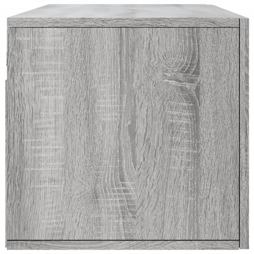 Armoire murale sonoma gris 100x36,5x35 cm bois d'ingénierie - XIOS