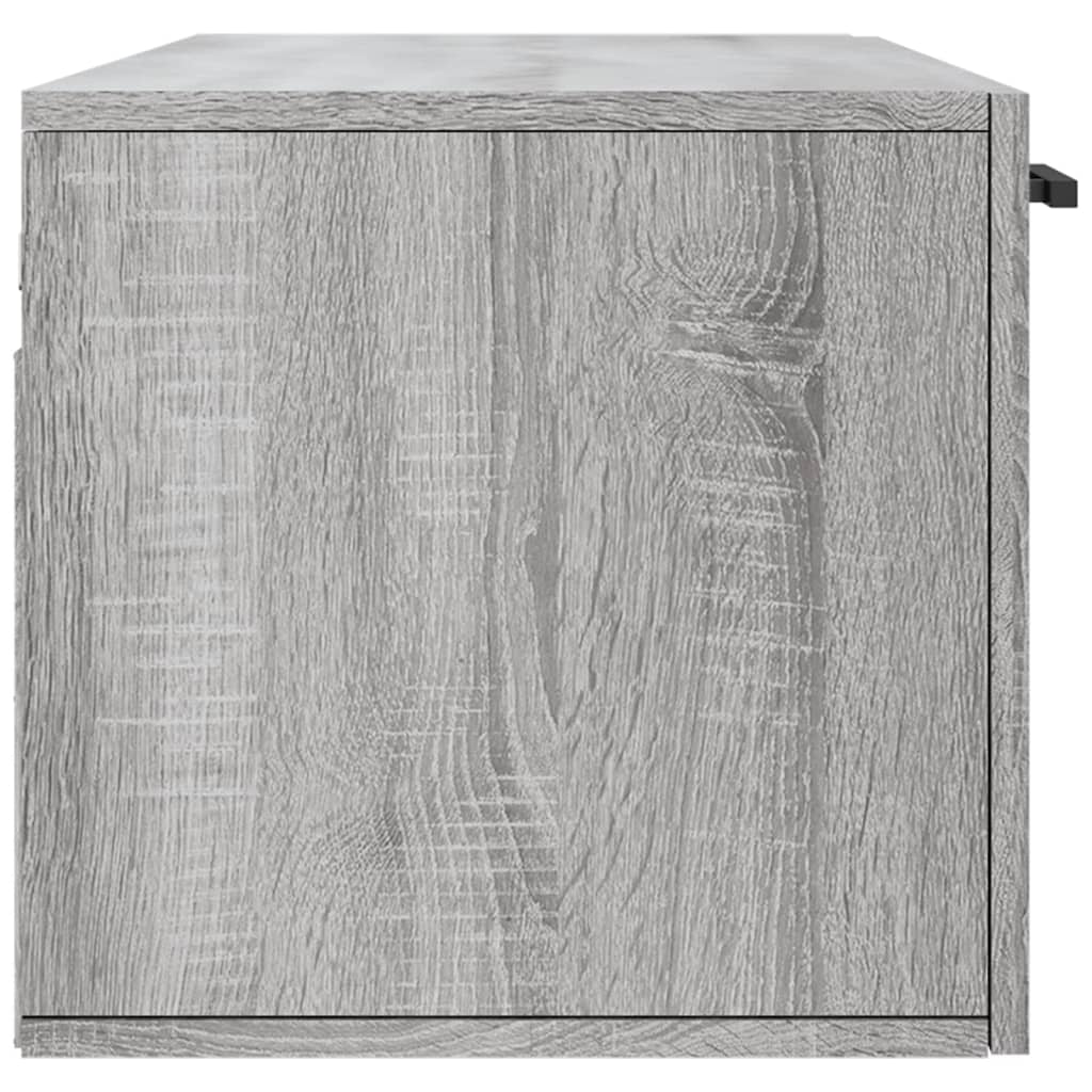 Armoire murale sonoma gris 100x36,5x35 cm bois d'ingénierie - XIOS