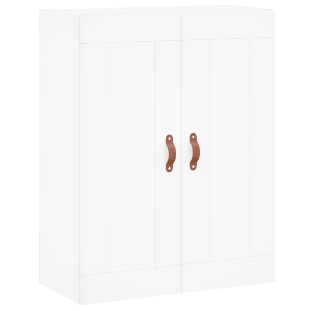 Armoire murale blanc 69,5x34x90 cm bois d'ingénierie - XIOS