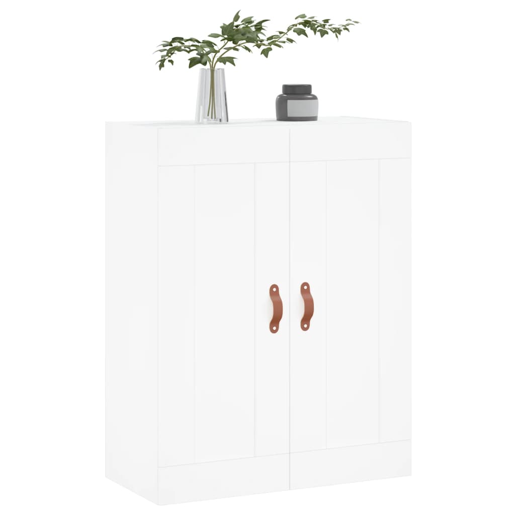 Armoire murale blanc 69,5x34x90 cm bois d'ingénierie - XIOS