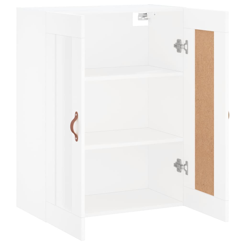 Armoire murale blanc 69,5x34x90 cm bois d'ingénierie - XIOS